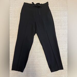 Vince Woman’s Black Pullon Ankle Trouser Dress Pants